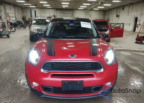 2013 Mini Paceman Cooper S z USA, uszkodzony, nr VIN WMWSS7C5XDWN52110
